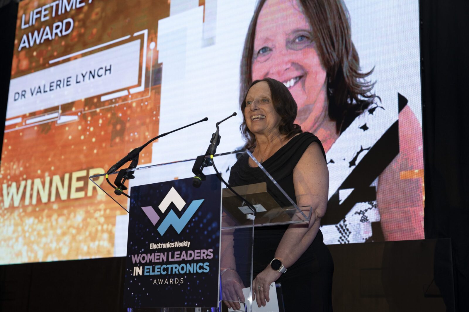 Dr Valerie Lynch awarded life-time achievement award for her contribution to electronics