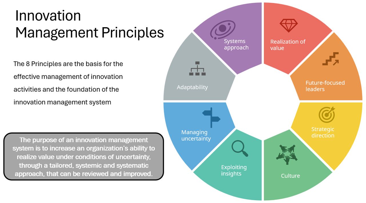 eight principles of Innovation Management